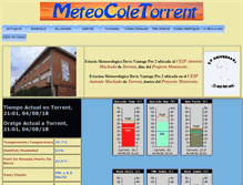 Tablet Screenshot of meteocoletorrent.com